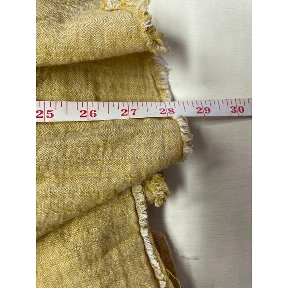 Free People Babydoll Henley Top Boho Edwardian Gauze Sand Dune Honey Size M - Picture 15 of 15